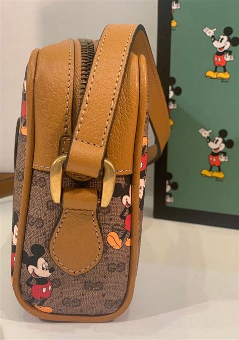 mickey backpack gucci|Gucci mickey mouse handbag.